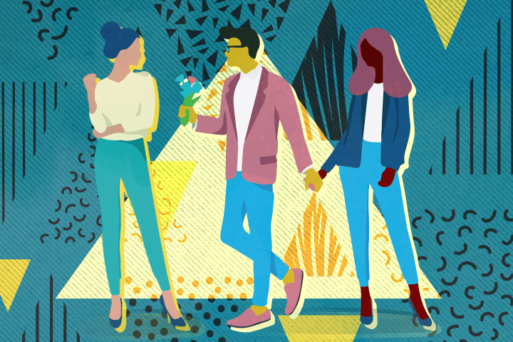 Love triangles can get messy: here's how you handle one.