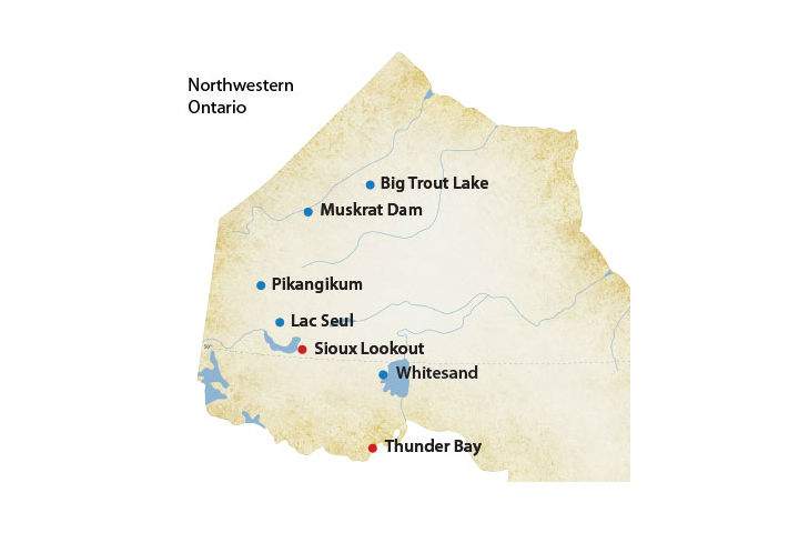 A house fire took five lives Thursday morning in Kitchenuhmaykoosib Inninuwug, a First Nation about 600 kilometres north of Thunder Bay, Ont.
