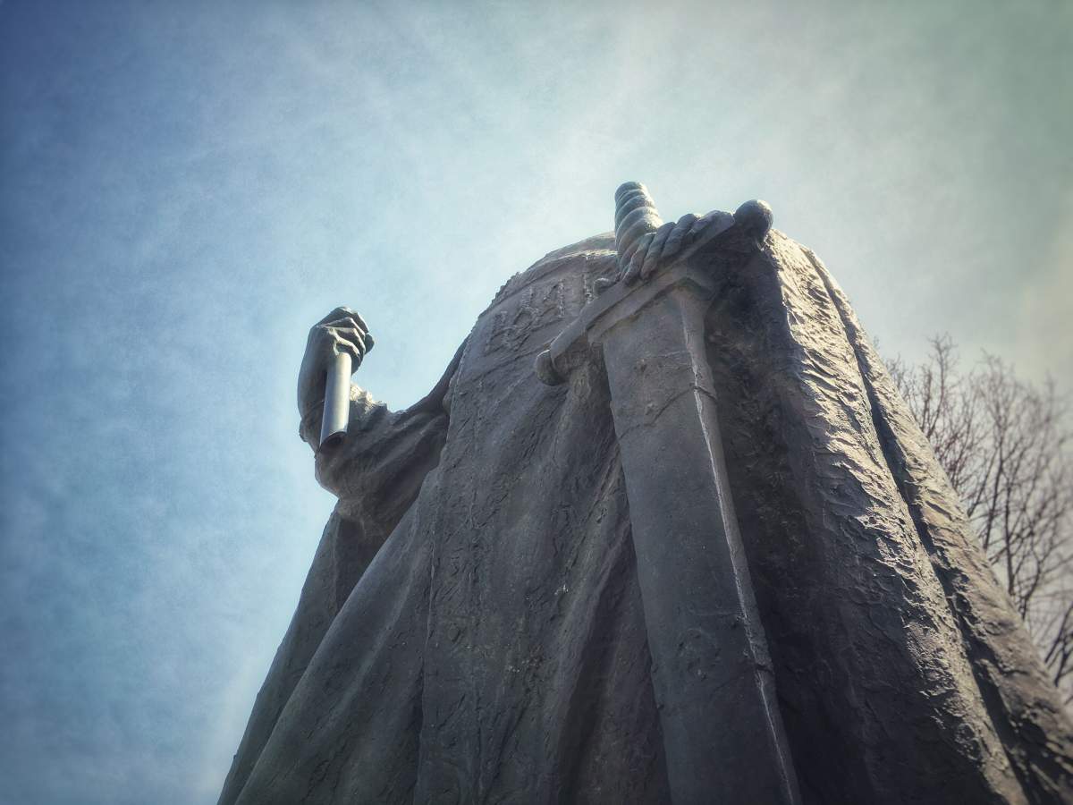 The Saint Volodymyr statue.