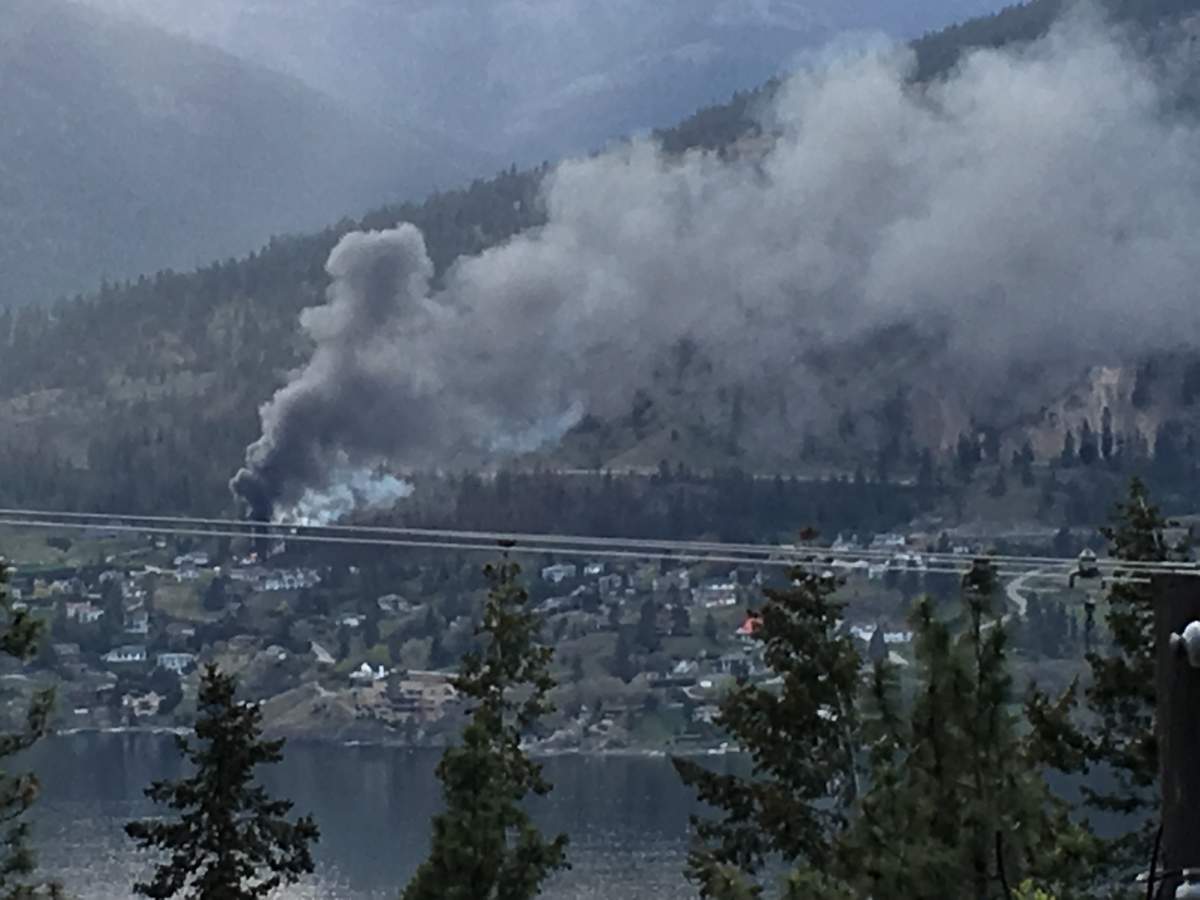 West Kelowna house fire destroys home - image
