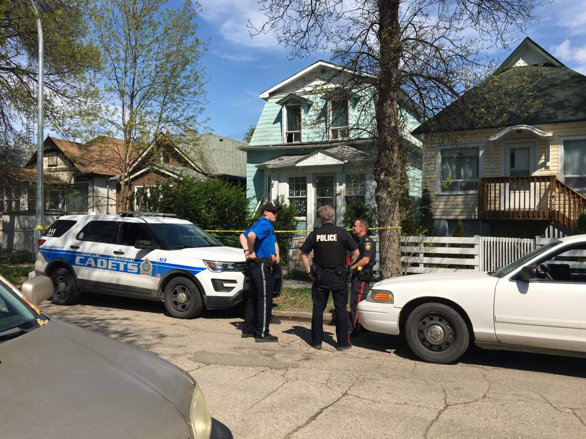 Winnipeg Police investigate a homicide on Simcoe Street