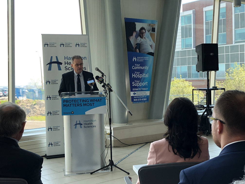 Frank Tousaw speaks about his cancer experience.