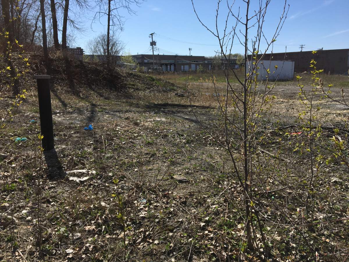 Contaminated PCB soil at 86-88 Hymus Boulevard, Pointe-Claire.