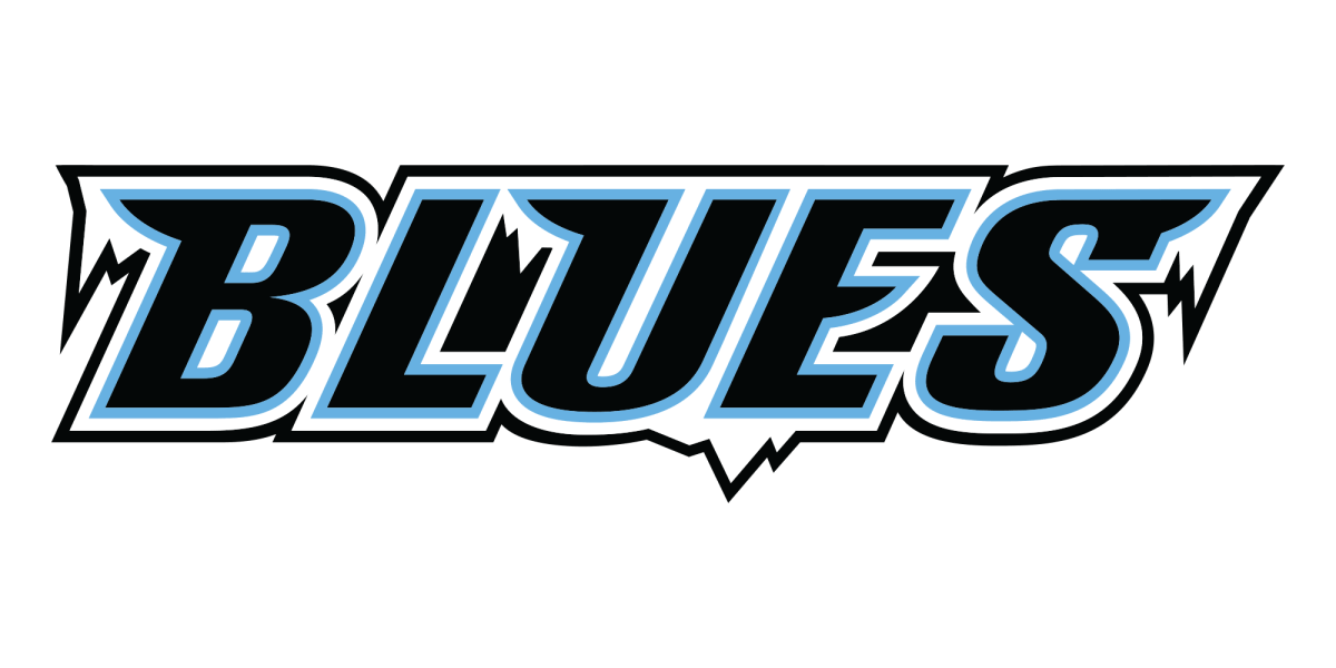 The Winnipeg Blues wordmark.