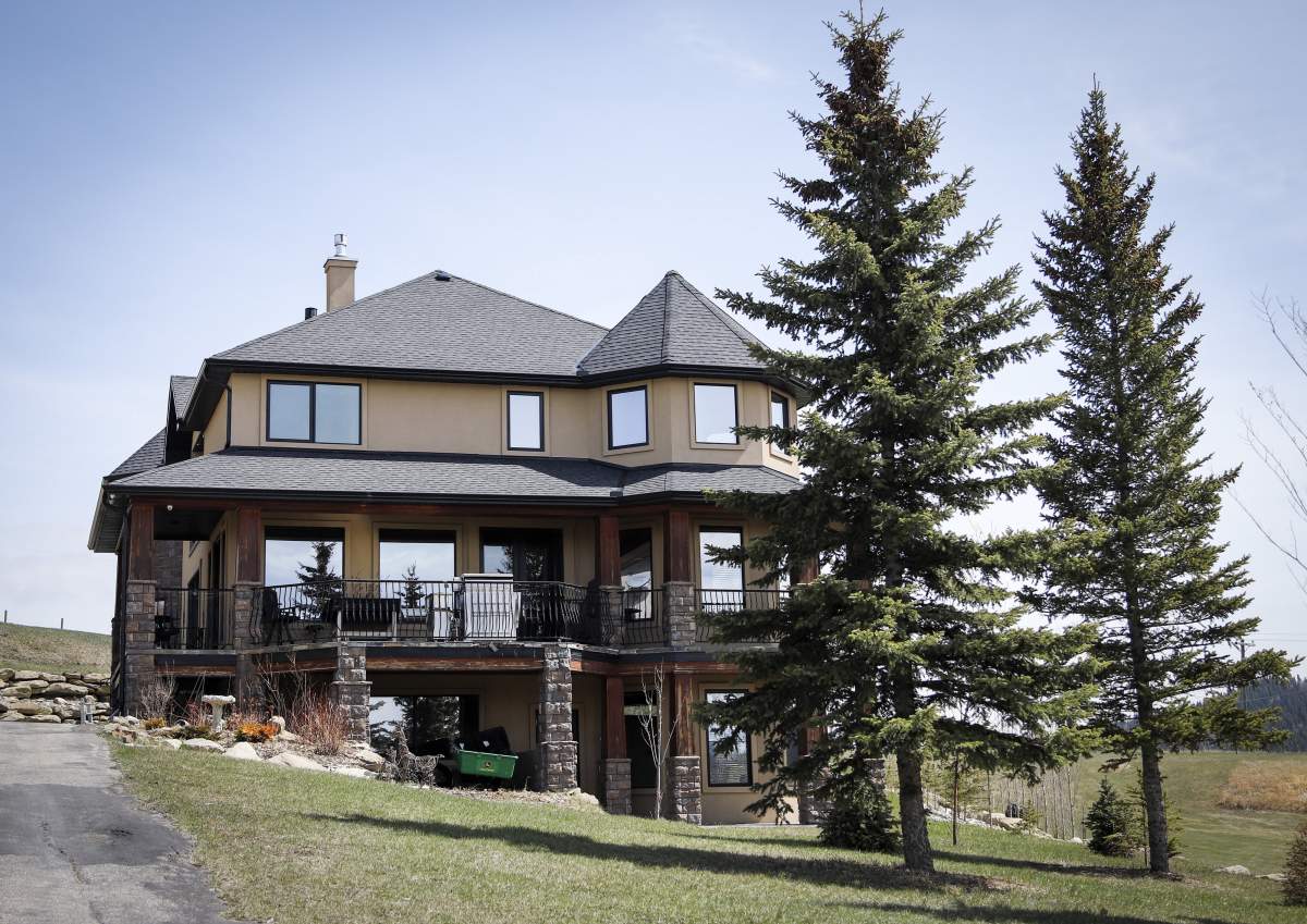 Alla Wagner’s house in Millarville, Alta., is shown on Friday, May 3, 2019.
