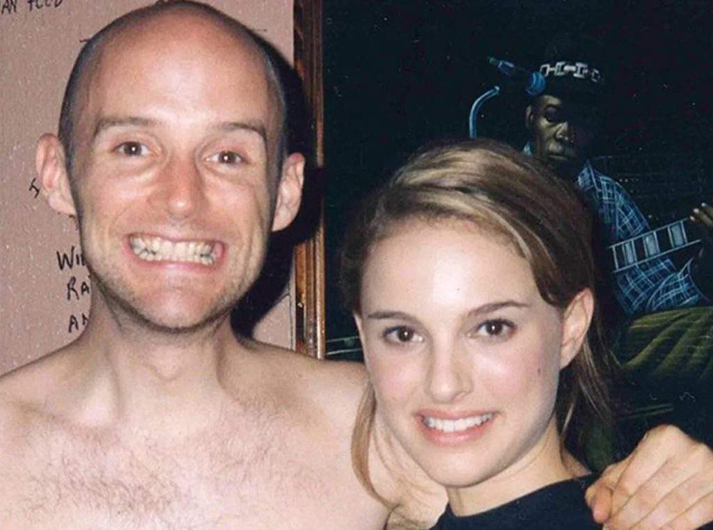 (L-R) Moby and Natalie Portman