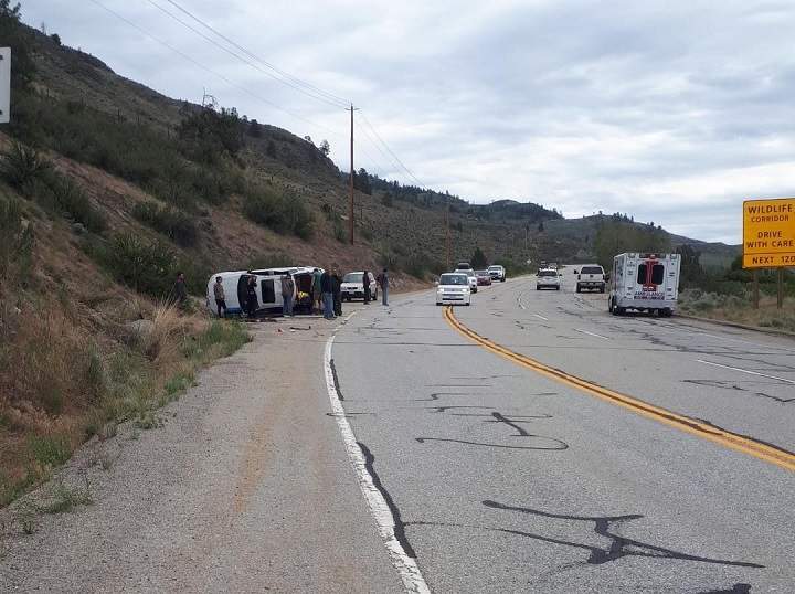 Traffic along Highway 3 was impacted for approximately 30 minutes.