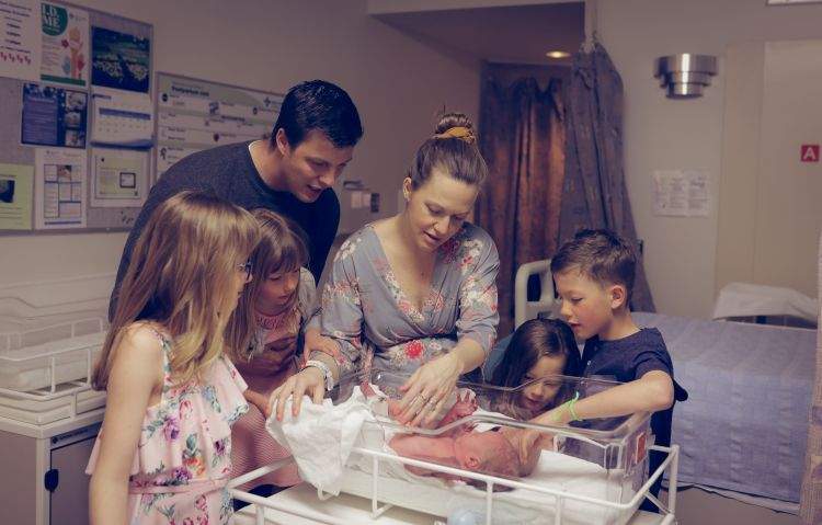 A couple from Red Deer welcomed their third set of fraternal twins.