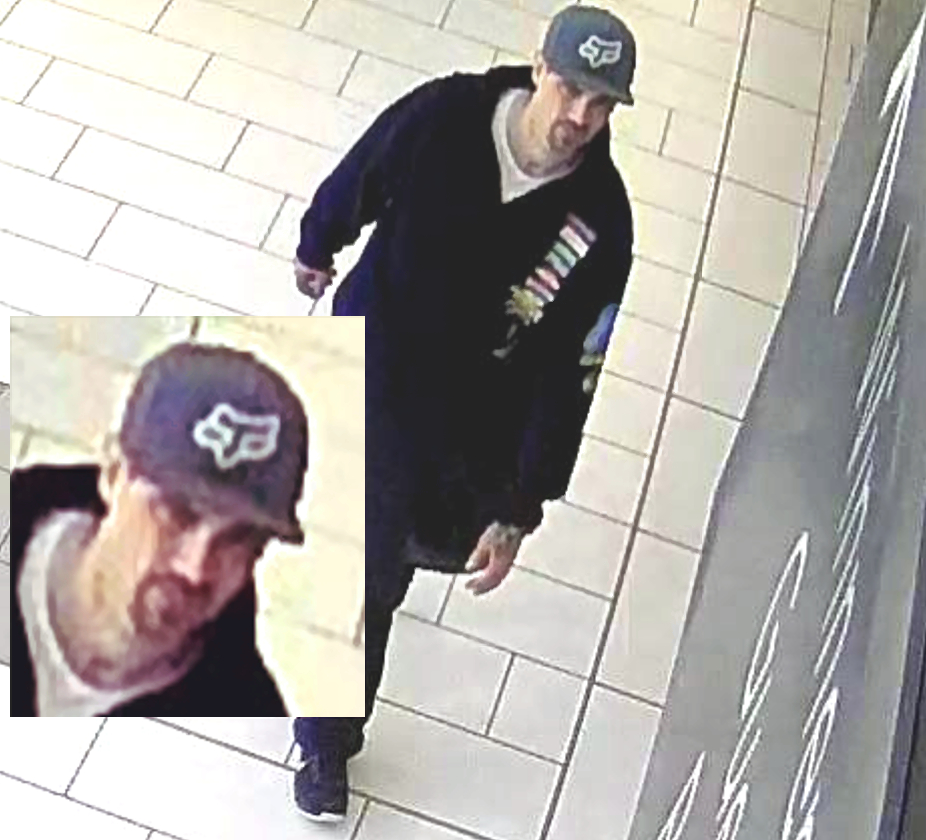 Police were looking for this man in connection with the alleged theft of high-end jewelry worth almost $20,000.