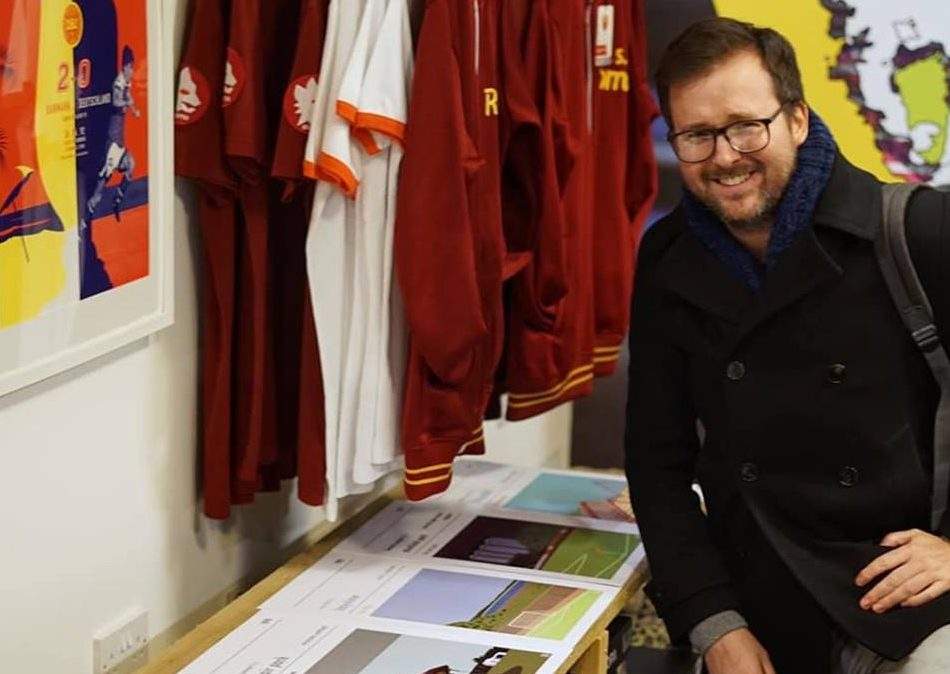 Football Stadium Prints artist Steve Stewart.