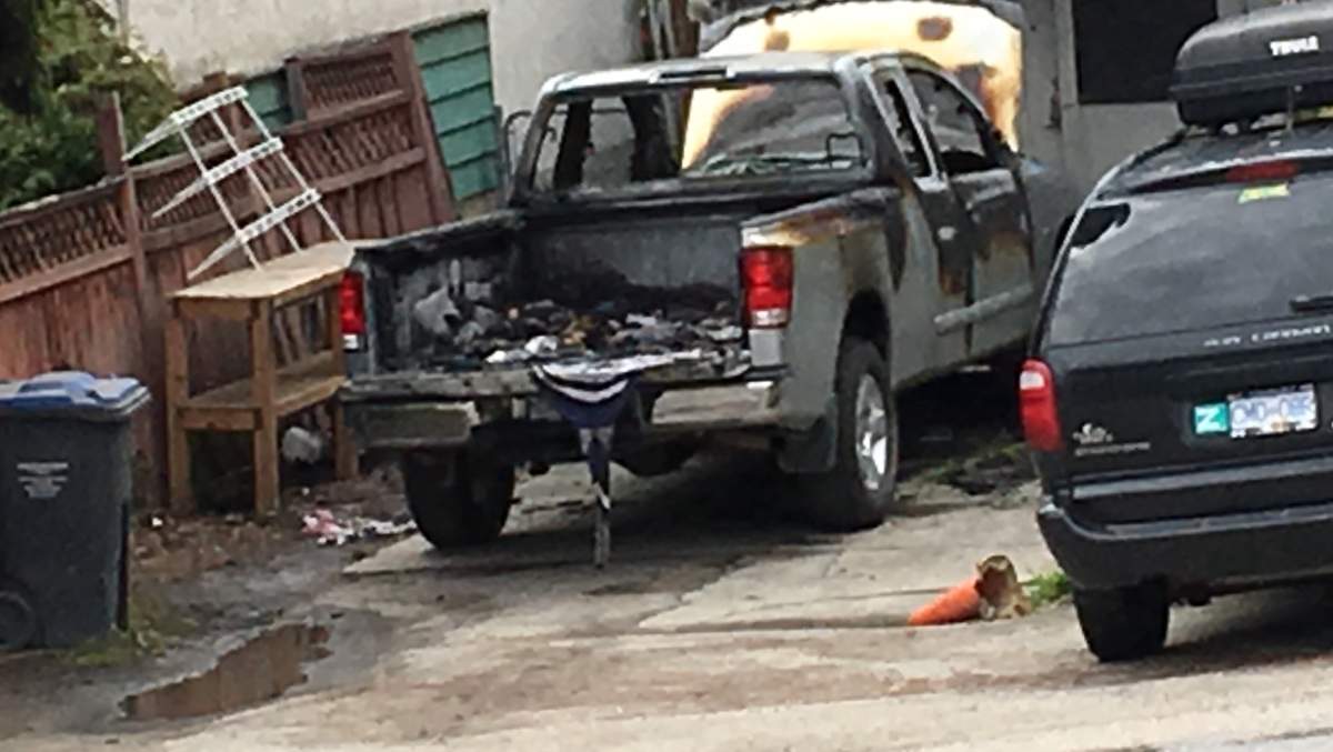 UPDATED: ‘It was pretty intense and pretty scary’: dramatic car fire wakes neighbours in Lake Country - image