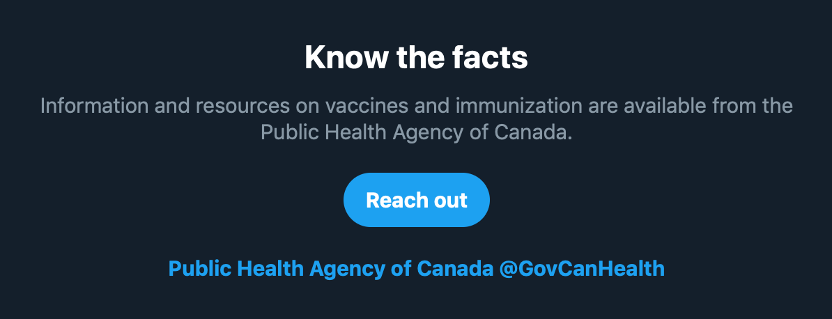 Twitter has rolled out a new feature which looks to provide ‘authoritative sources’ on vaccines and vaccinations.