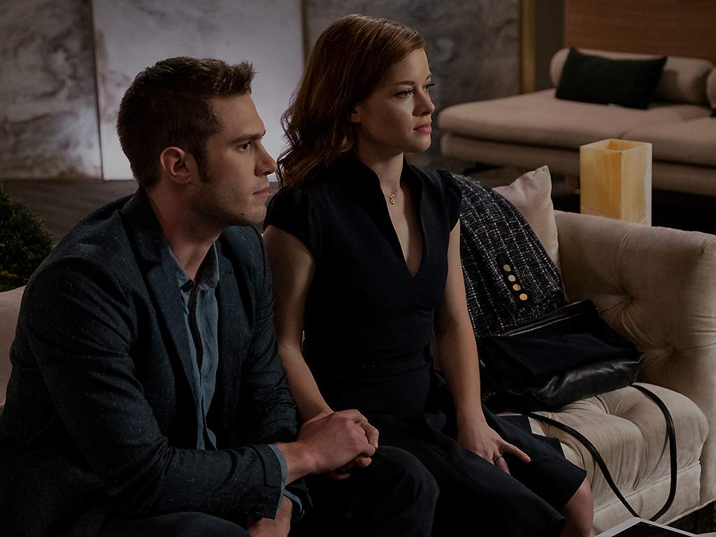 Blake Jenner and Jane Levy in What/If.