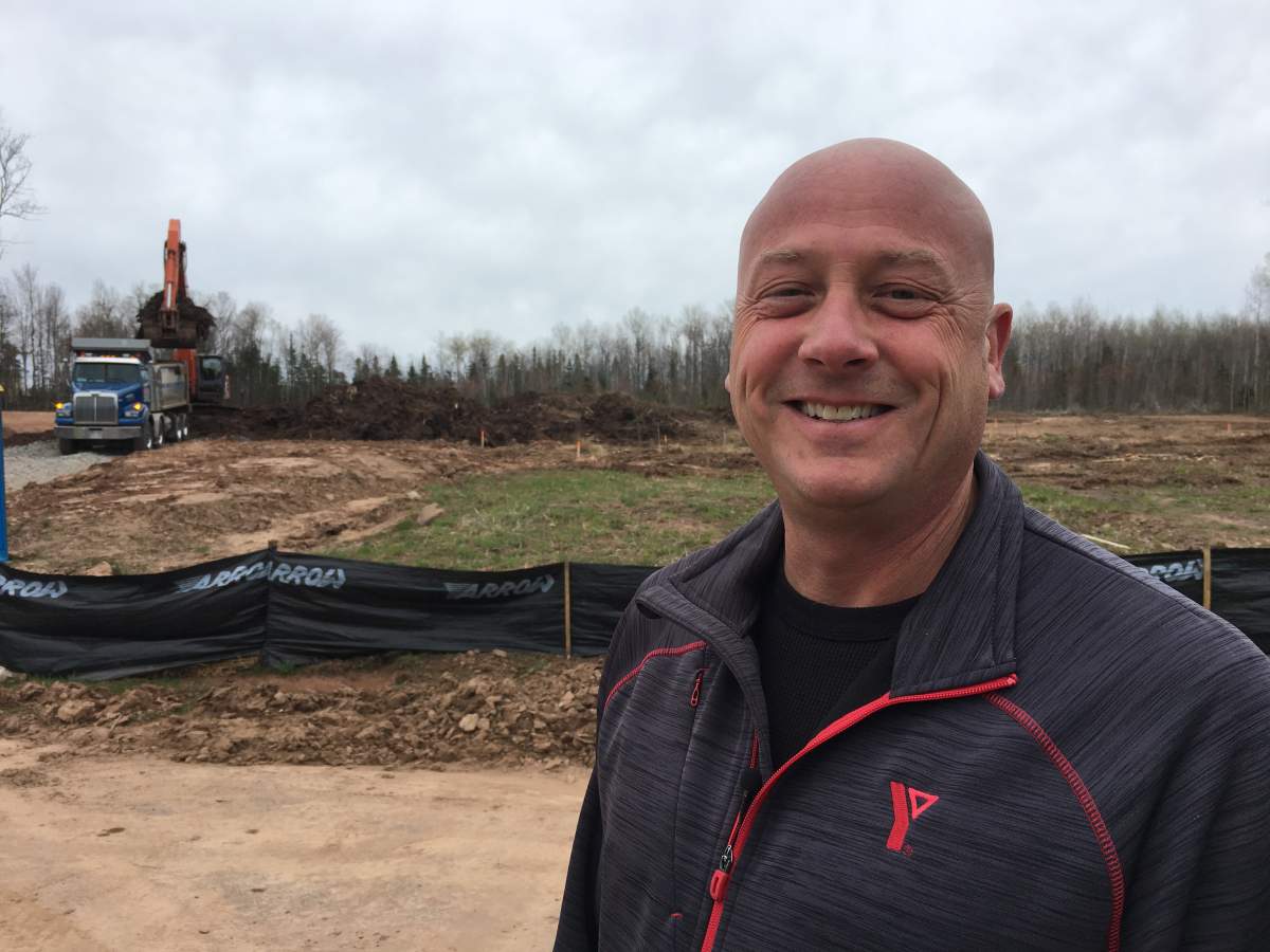 Zane Korytko, the CEO of the YMCA of Greater Moncton, says the new north end community centre is expected to be ready by September 2020