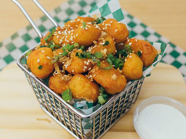 Beer Battered Buffalo Style Cheese Curds will be available at K-Days this year.