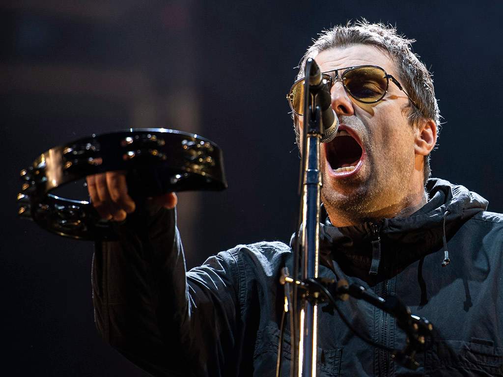 Liam Gallagher performs onstage at the Zuerich Openair, in Glattbrugg near Zurich, Switzerland, on Aug. 24, 2018.
