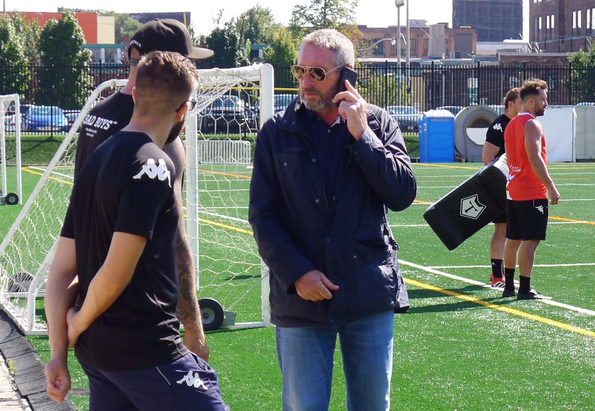 Toronto Wolfpack majority owner David Argyle has apologized after a Swinton Lions player accused him of racism.