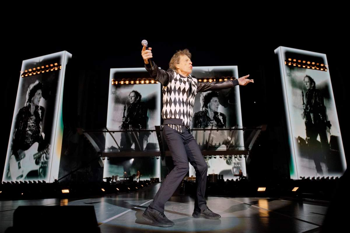 Mick Jagger of the Rolling Stones performs during the No Filter tour at Soldier Field on Friday, June 21, 2019, in Chicago, Ill.