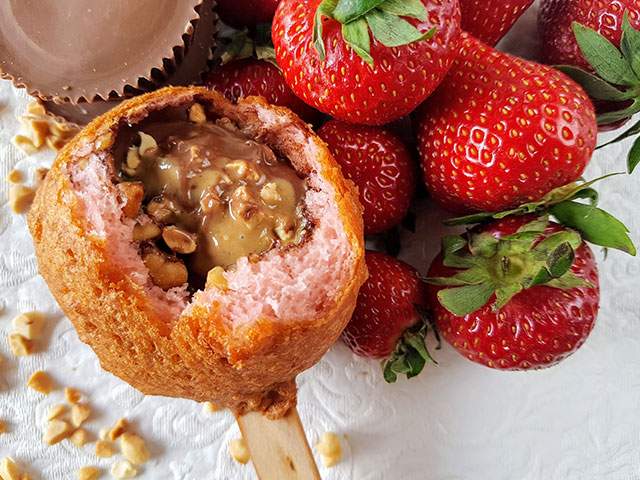 Giant REESE Cake Pops will be available at K-Days this year.