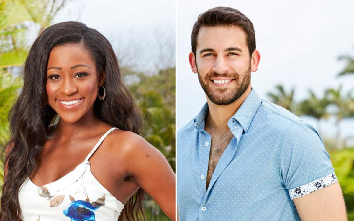 (L-R): Onyeka Ehie and Derek Peth are among the cast of 'Bachelor in Paradise' Season 6.