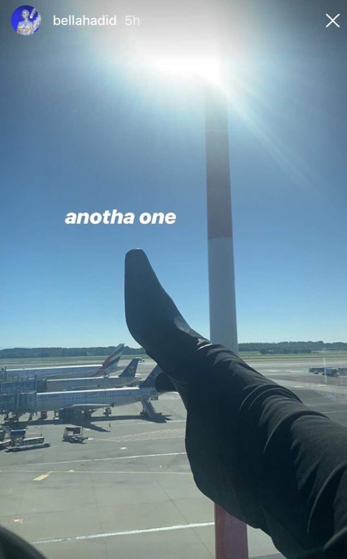 Credit: Bella Hadid/Instagram