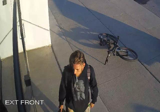 Red Bomb Fireworks is looking for information about this man.