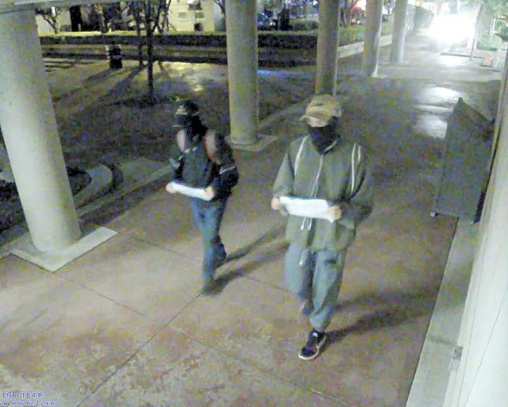 Halton Police have charged two Burlington men with "willfully promoting hate" in connection with anti-Semitic messages left at Burlington City Hall and the Burlington Art Gallery in June.