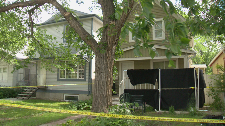 Morley Whitequill has been charged with second-degree murder after Janice Whitequill, 51, was found dead outside a home in the 1500 block of Cameron Street. 