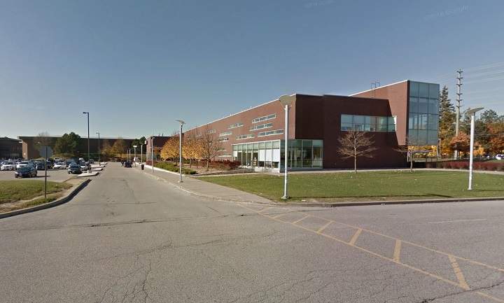 The exterior of the Pierre Berton Resource Library in Vaughan.