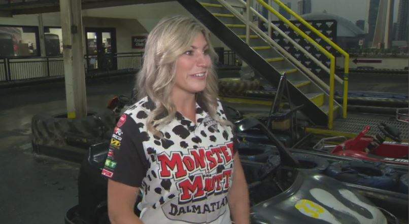 Cynthia Gauthier is Canada’s first female Monster Jam driver.