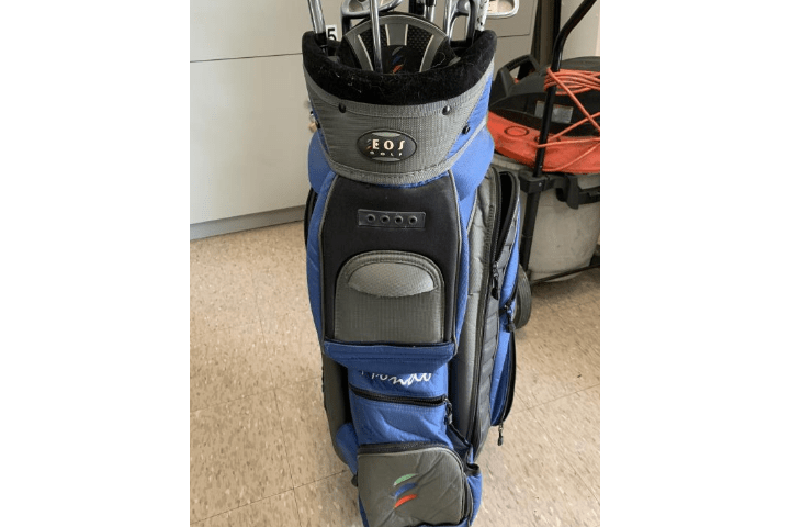 Five golf bags and two vacuums were found, Barrie police say.