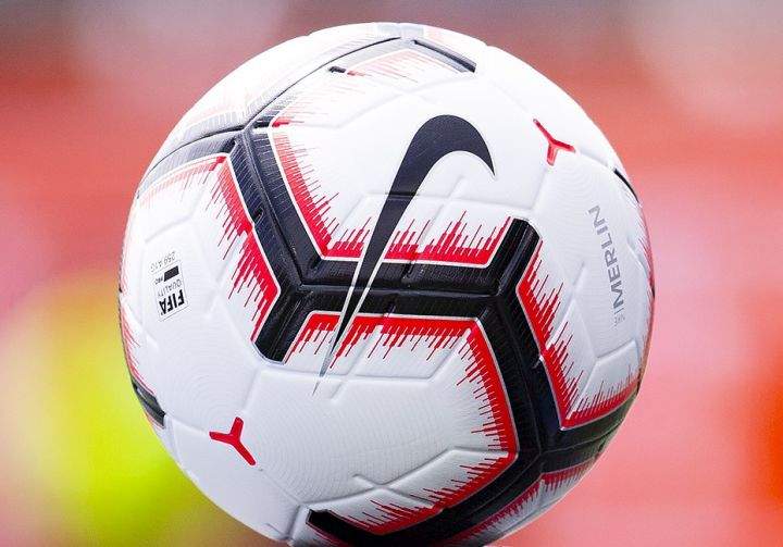 A file photo of a soccer ball used in the CPL. 