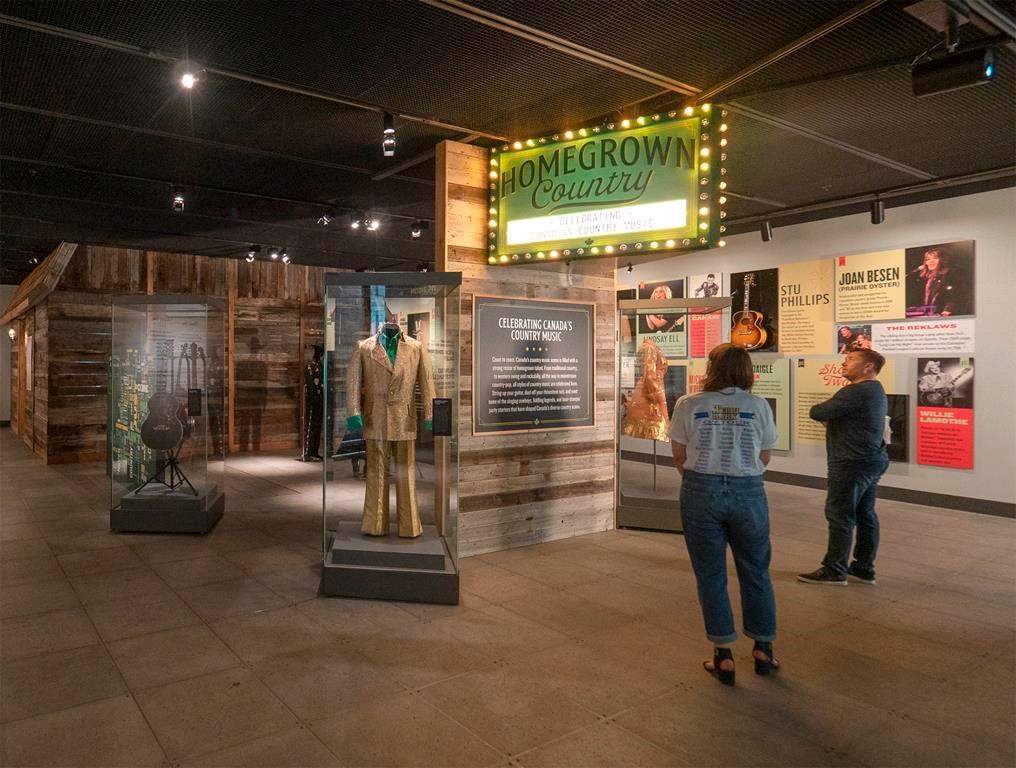 The National Music Centre launches a new temporary exhibit paying tribute to Canada's contributions to country music, in Calgary in this undated handout photo.