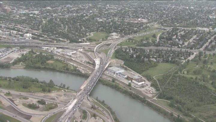 Crowchild Trail ramp pictured on June 12, 2019.