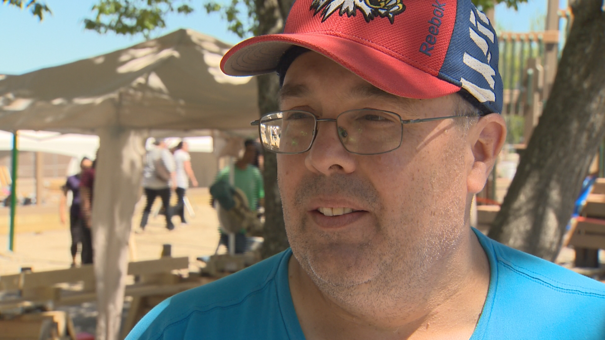Darren Schofield, Rebecca’s father, says it’s incredible to see all the support and dedication from the community