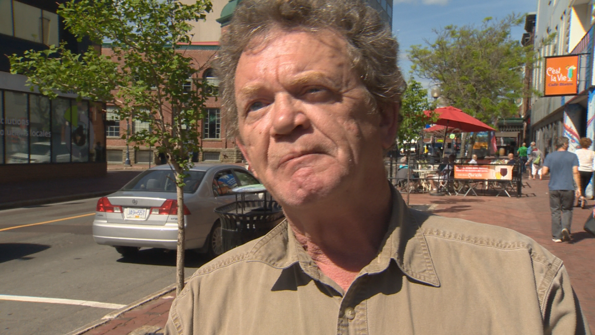 Duncan MacDonnell, a visitor from Vancouver Island, says Moncton shouldn’t wait for the TAC report, but should look at all other cities across Canada that have implemented rainbow crosswalks