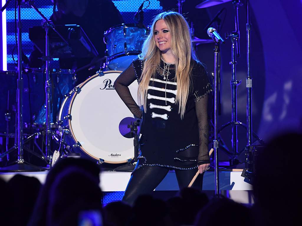 Avril Lavigne performing at ‘A Radio Disney Music Celebration,’ music’s biggest event for families, at the CBS Studio Center in Studio City, Calif. on Sunday, June 16, 2019.