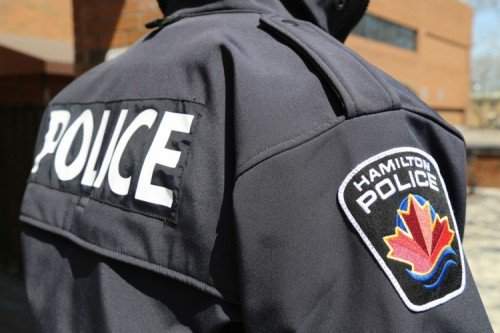 Hamilton police  arrested a 32-year-old man in relation to an SUV theft after he was caught pushing around a shopping cart full of "burglary tools" on Sunday.