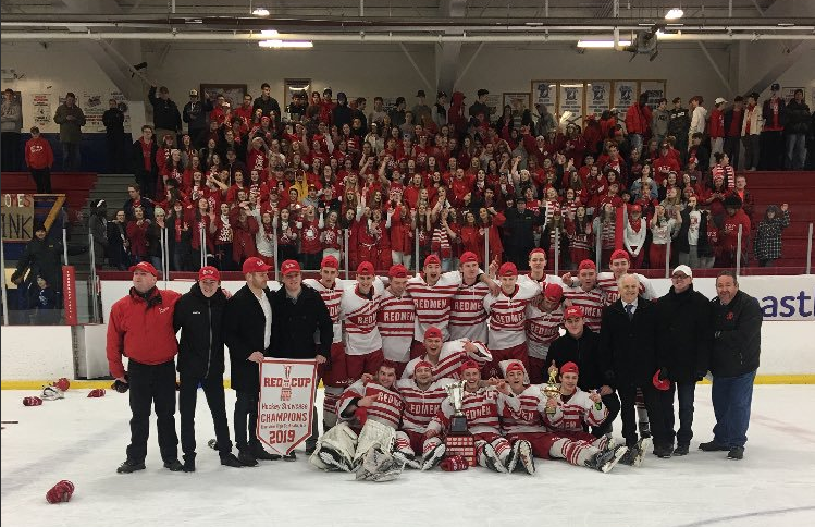 Redman hockey team of Riverview High School.