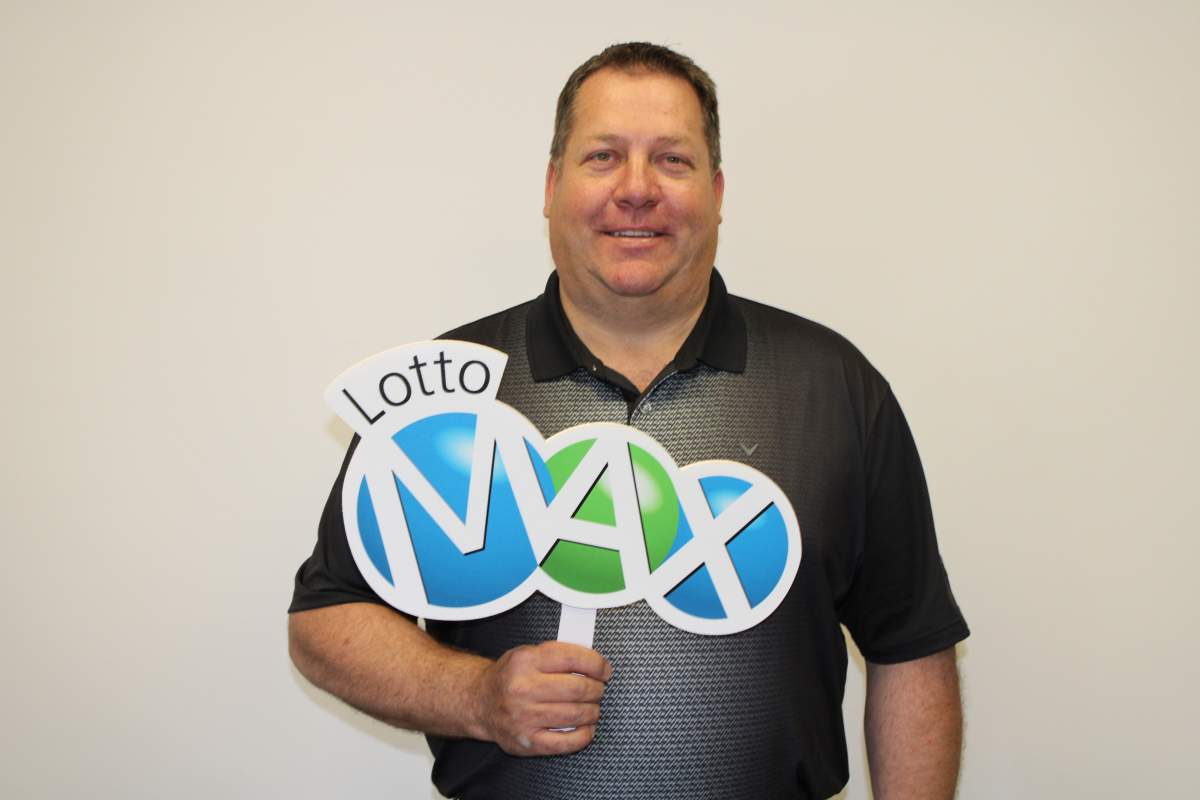 Lotto winner Don Humnski.