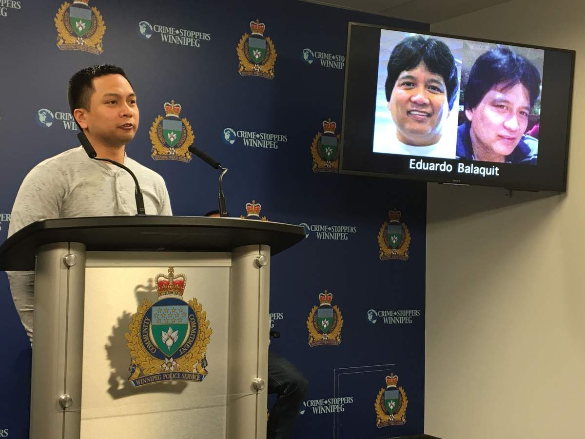 Edward Balaquit speaks to media Tuesday, June 4, 2019.