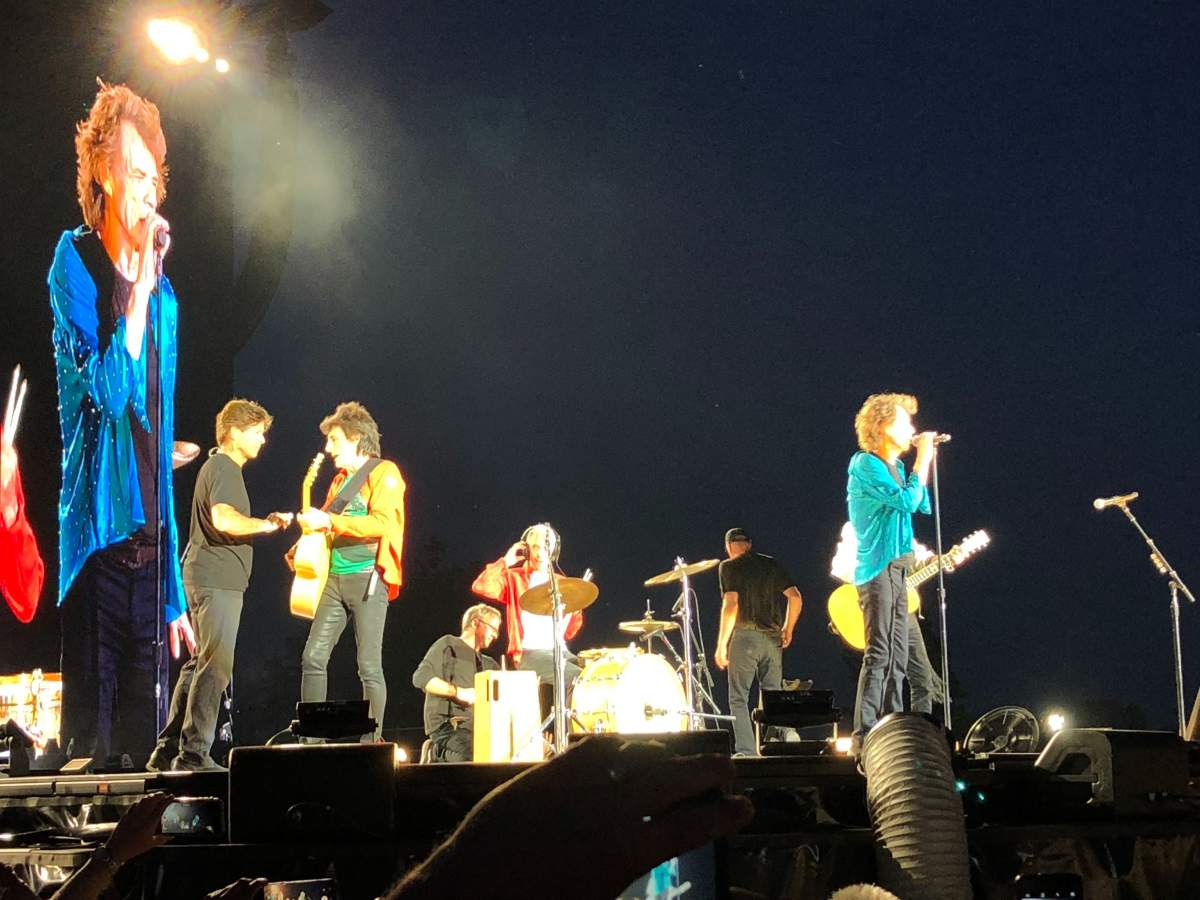 The Rolling Stones perform for the North American run of their ‘No Filter’ tour at Burl’s Creek Event Grounds on June 29, 2019 in Oro-Medonte, Ont.