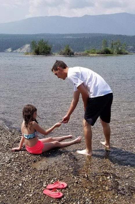 Jon Palmiere at Lake Windermere on May 31, 2019.