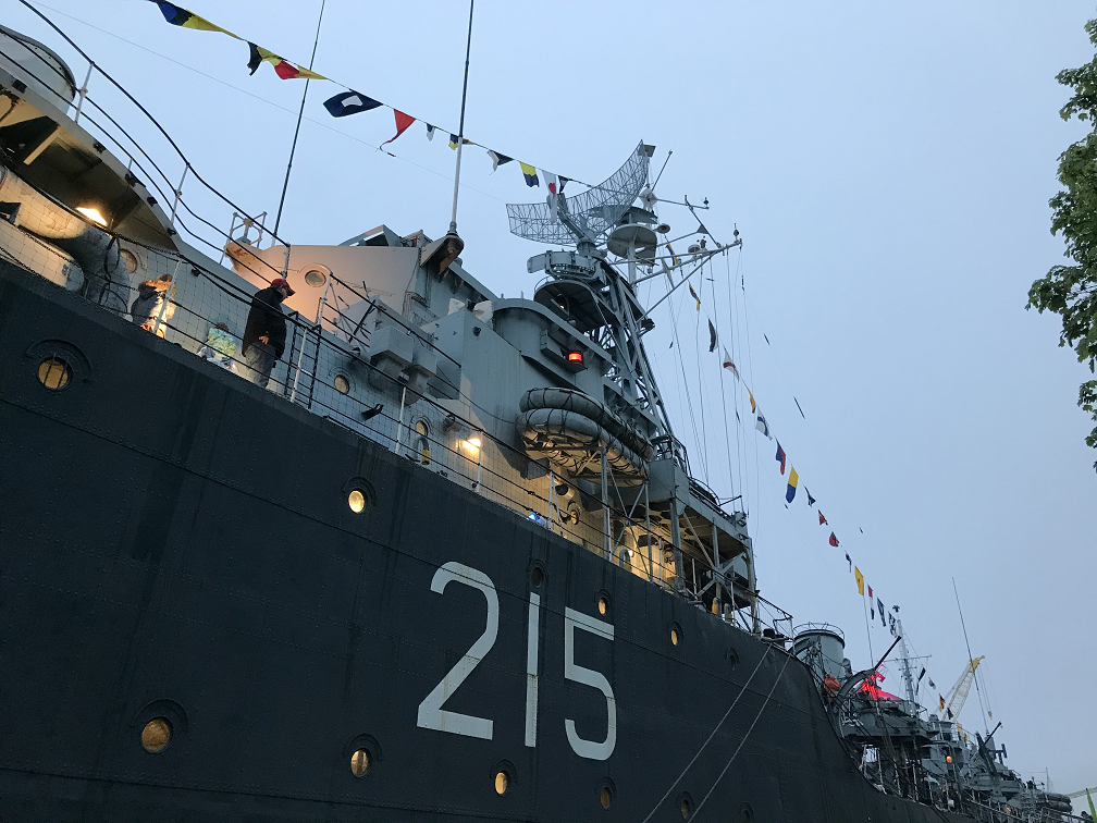 The HMCS Haida played an important role leading up to the invasion of Normandy in 1944.