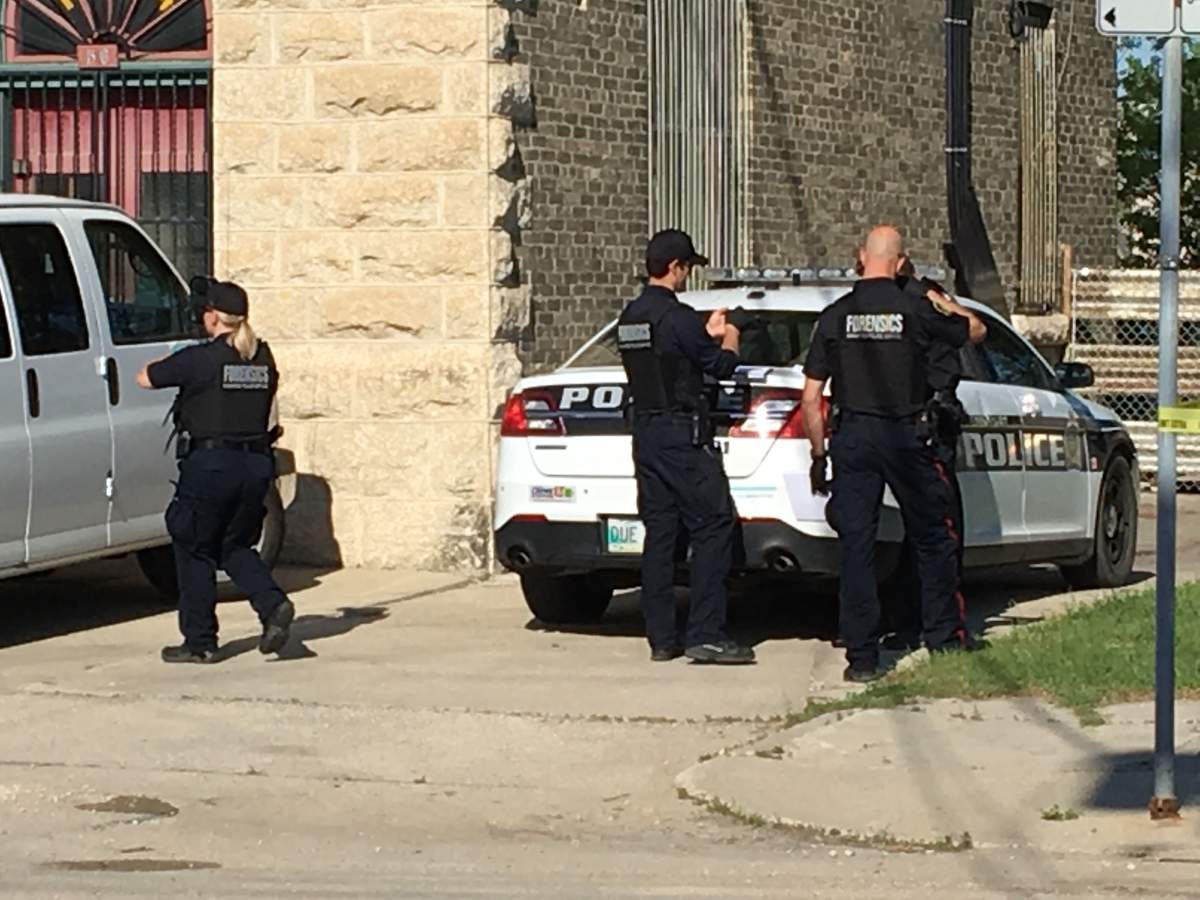 Forensics on scene.