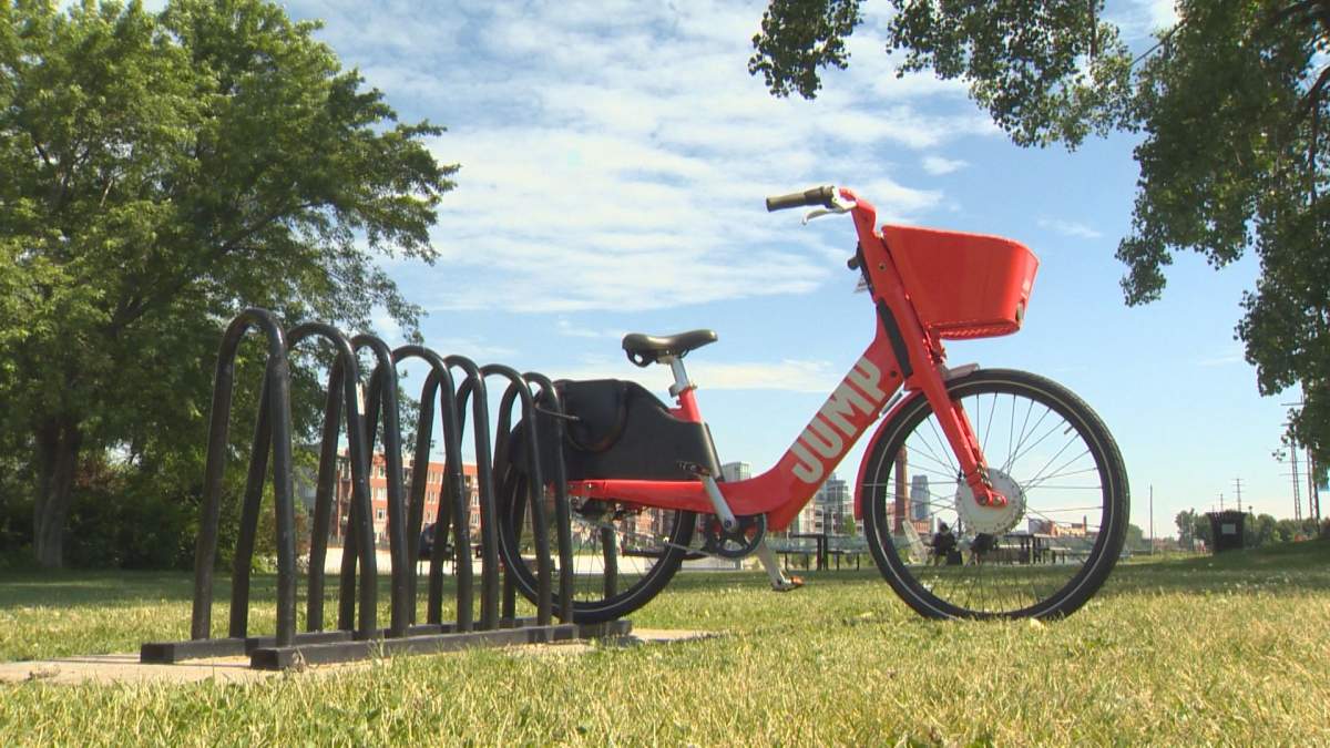 The electric bicycles are available in nine boroughs, including Ville-Marie, the Sud-Ouest and Rosemont. 
