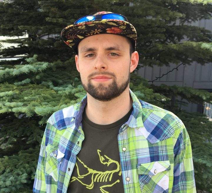 Kyle Jackson says he witnessed a rock falling on a hiker in Grassi Lakes on Saturday.