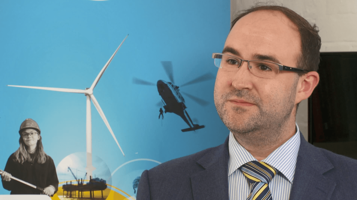 Luke Clark, head of External Affairs the with industry body Renewable UK says Britain’s geographic location and government policy are the reasons why the country is a leader in offshore wind energy.
