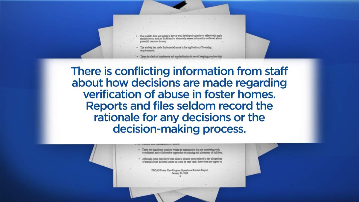 The Ministry of Children and Youth Services released a report after reviewing operations of the Prince Edward County Children’s Aid Society in 2011. The report found numerous shortcomings with the child welfare agency.