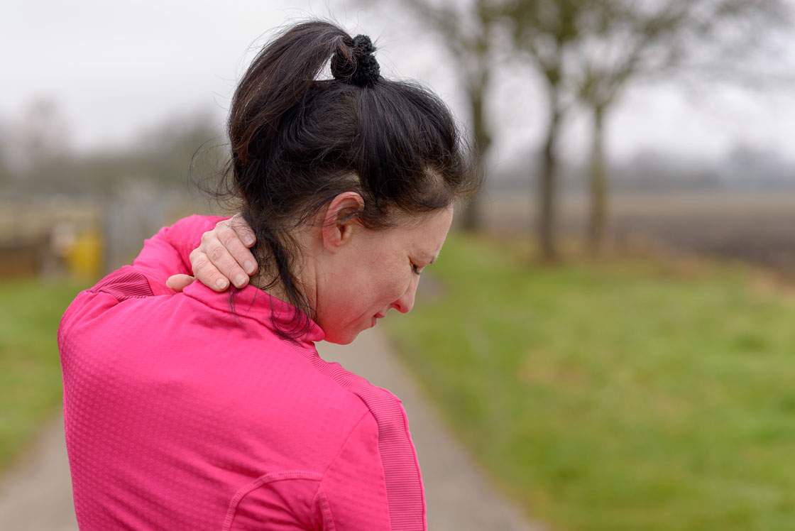Even if you have neck pain, you should still keep moving, experts say.